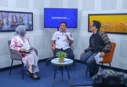 Bupati Bangka Isi Dialog Ruang Tengah Bangka pos, Paparkan Program Penggerak Ekonomi Di Kabupaten Bangka