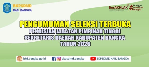 Pengumuman Selter JPT Sekda 2026