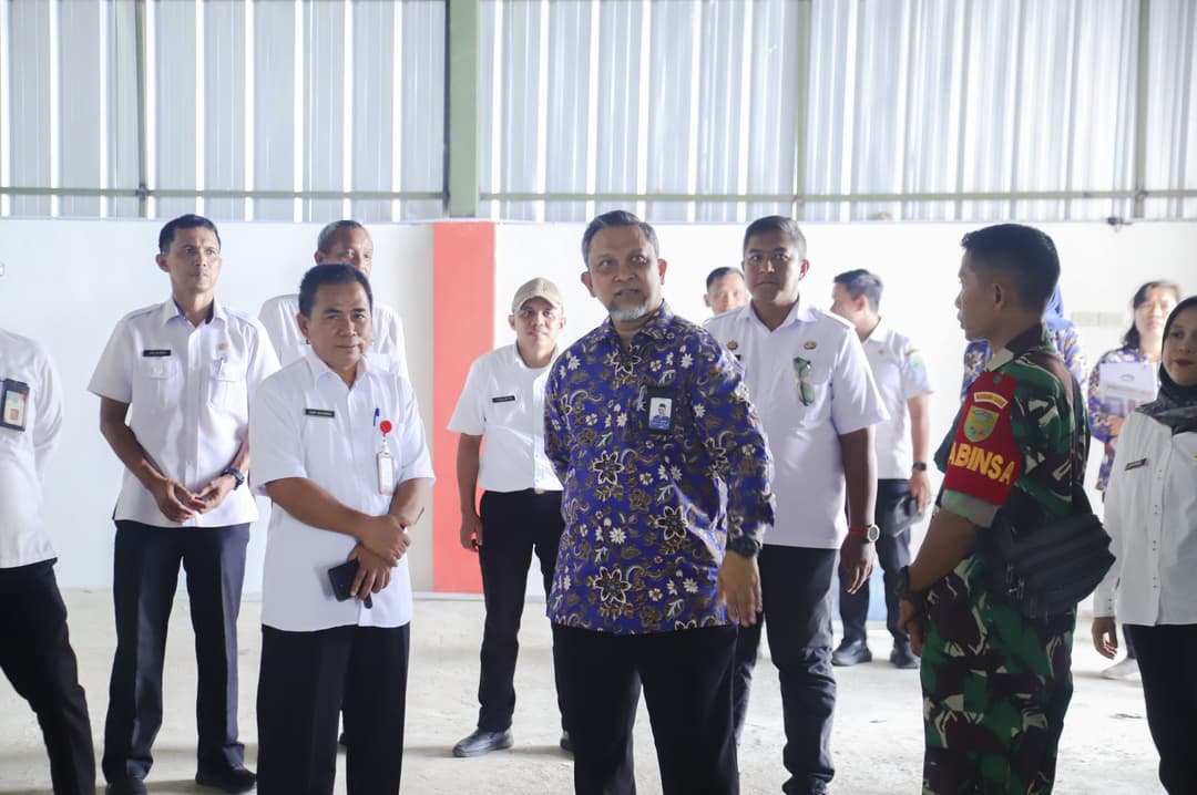 Kepala BPKP Babel Tinjau Gedung Koperasi Merah Putih Jelitik