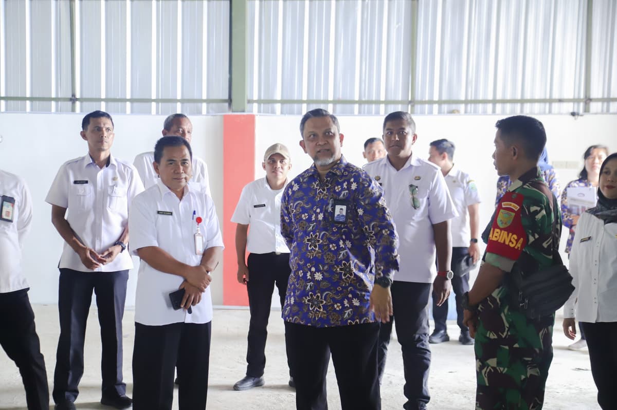 Kepala BPKP Babel Tinjau Gedung Koperasi Merah Putih Jelitik