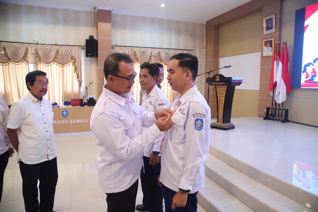 Pembina dan Fasilitator PMR Se Kabupaten Bangka Ikuti Pelatihan dan Orientasi Kepalangmerahan